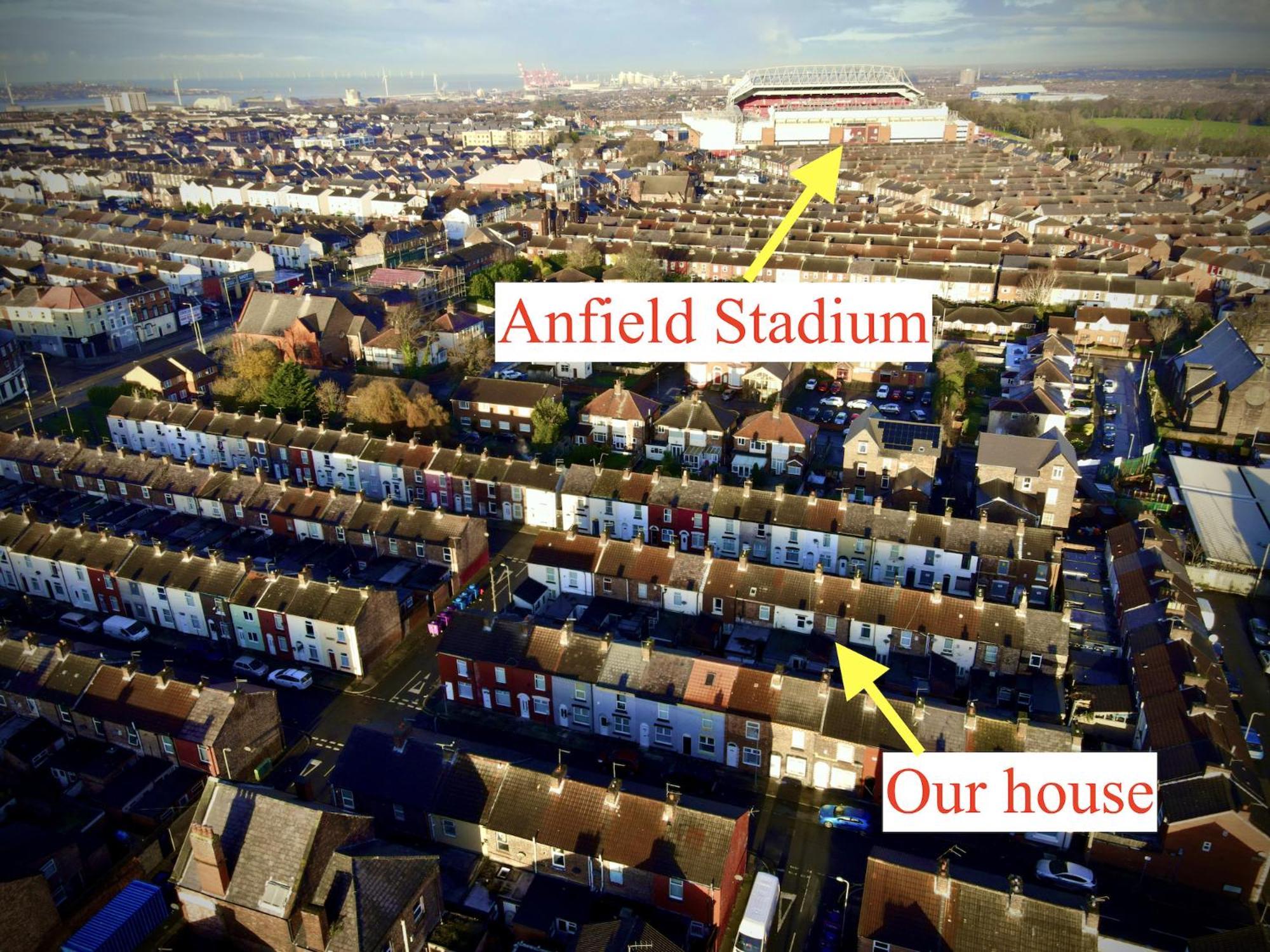 Cosy Anfield Guesthouse - Free Parking Liverpool Dış mekan fotoğraf